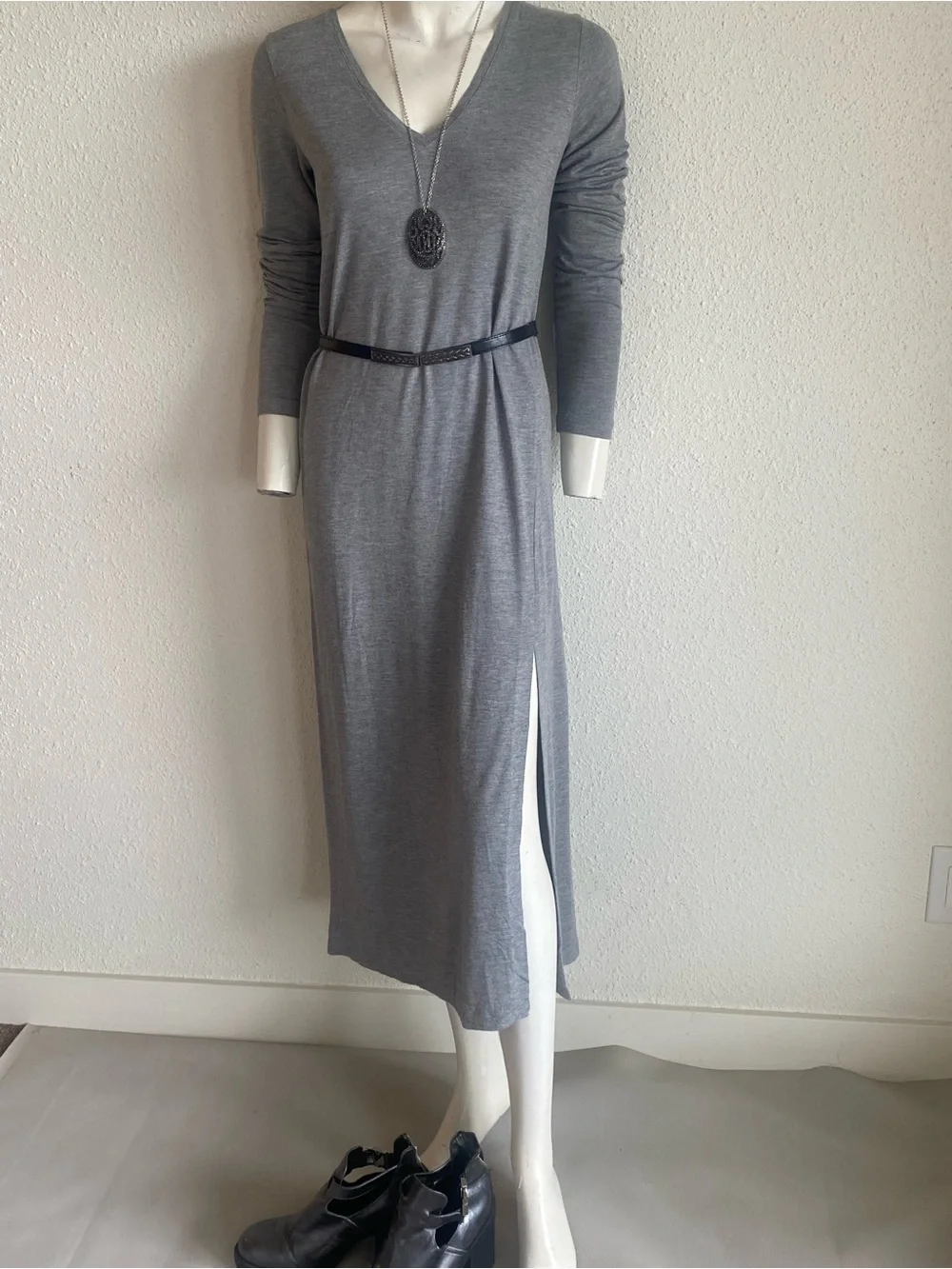 club monaco knit maxi dress Club Monaco Twist Front Knit Maxi Dress- -size S